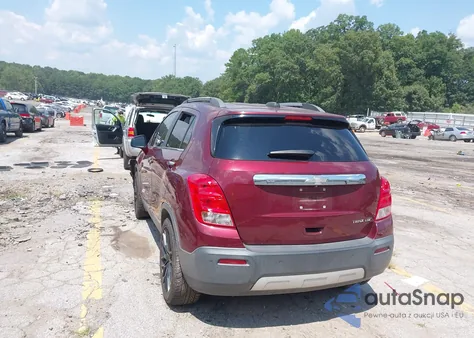 2016 Chevrolet Trax Ltz z USA, uszkodzony, nr VIN 3GNCJMSB4GL143182